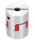 Aluminum 5mm To 5mm Flexible Spider Shaft Coupler L25mm X D20mm for 3D printers and CNC machines, high torque connection