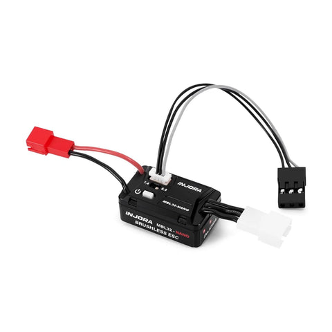 MBL32-NANO Brushless ESC And Green Viper 1621 3600KV Motor Bundle for 1/30 Axial SCX30 RC Cars pre-configured ESC unit view