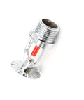 Badass Pendent Fire Sprinkler Heads Pair Forged From Sturdy Brass With A Sleek Chrome Plating And A Lightning Fast 68 Degree Thermal Trigger for fire safety.