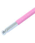 Close-up of Four Pack 2mm Ball End Hex Key Wrenches L Shaped Long Arm Allen Keys Peachy Pink 100mm Length Hardened S2 Tool Steel