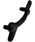 4 Inch Dog Bone Style Cast Iron Barn Door Gate Drawer And Cabinet Pull In Black Finish For Rustic Farmhouse Decor Easy To Install Hardware Includes Mounting Screws