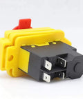 Five Pin 120V 16A Industrial Electromagnetic Switch With Waterproof PVC Cover for power tools