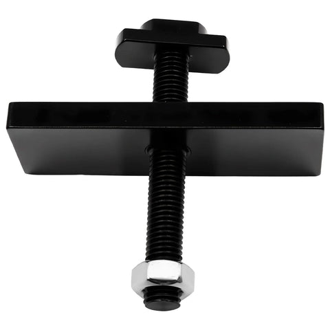 HUDEX needle bearing puller tool, black iron and die-steel construction, for Toyota 8 in IFS clamshell front CV axle removal