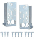 Bottom Lifting Brackets For Sectional Garage Doors With Seven Sixteenth Inch Stem Rollers Left And Right Includes Bolts 1 Pair