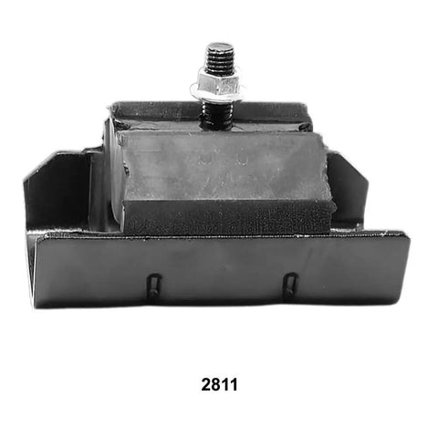 Engine Mount And Transmission Mount Kit For Yukon Tahoe Silverado Sierra 07 To 13 Front Left And Right Engine Mounts Plus Rear Transmission Mount Fits Chevy GMC Trucks 1500 2500 3500 black steel mount