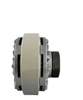 Side view of 5Kg Hollow Shaft Magnetic Powder Clutch With Winding Brake For Tension Control In Bagging Printing Packaging And Dyeing Machines Afterburner Style FL50B1