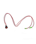Solid Forklift Horn Button For Reliable Operation Heavy Duty Electrical Component Accessory To Keep The Job Site Safe And Loud On Any Shift with red wires.
