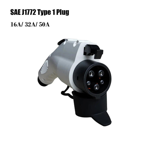 Heavy Duty Sae J1772 Type One Ev Charging Connector Female Plug Without Cable 5 Pin AC Electric Vehicle Charger Adapter close up