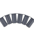 Slick Silicone Cable Grommet Kit That Keeps Your Home And Office Totally Neat With Six Heat Resistant Wall Bushings For Easy Wire Protection And Fast Setup grey silicone cable grommets, 6 pack, wall wire sleeves