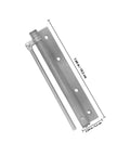 Stainless Steel Self Closing Door Closer For Internal Doors With Easy Install Lightweight Yet Durable Ideal For Home And Residential Use Silver Finish No Fuss Residential Door Automation