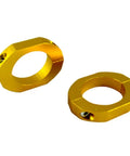 KLL122 Bushing Kit Black Finish For Vehicle Specific Suspension Upgrade, Delivers More Grip And Sharper Handling, shown in gold