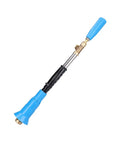 Heavy Duty High Pressure Garden Sprayer With Adjustable Nozzle For Lawn Yard And Farm Irrigation Long Range Atomizer G One Half Inch Male Thread Fine Mist To Direct Stream Spray Blue