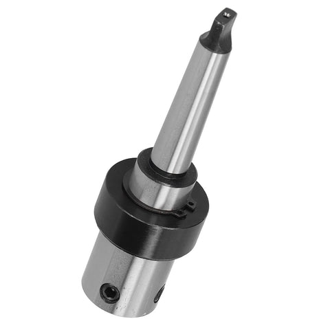 Arbor Morse taper internal-cooling drill sleeve MT2 to R8 adapter, 19.05 mm shank, metal tool holder