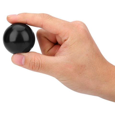 Plastic Spherical Knob Set 6 Pack Black Ball Lever Handles With Embedded Nut For Machine Arcade Console And Controller Replacement Non Slip Grip Easy Install For DIY Projects