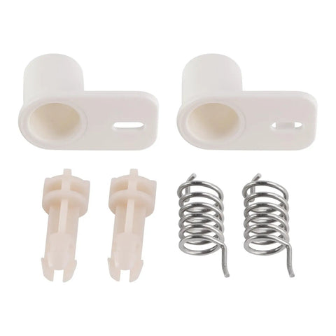 Freezer Door Hinge Replacement Kit For Dometic 3 Way Fridges RM2350 RM2301 RM2330 RM2553 RM2356 with spring housings and springs
