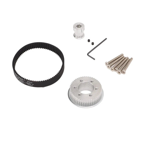 Electric Skateboard Synchronous Gear Kit Upgrade Built From Durable Aluminum Alloy For Dope Performance Reduces Slippage