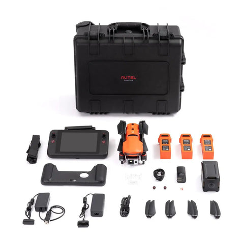 Rugged Thermal Drone Bundle With Dual 640T Sensor, Up To 38 Minute Flight Time, Three Batteries, Pro Grade Aerial Imaging, 50MP Camera