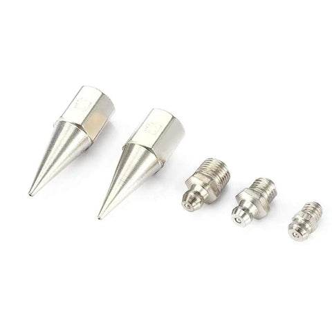 Premium Brass Zerk Grease Nipple Fitting Kit 32 Pcs M6 M8 M10 Sizes Heavy Duty Wear Resistant Lubrication Fittings shown on white