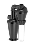 Turbocharged Cyclone Dust Collector With Dual Filtration System, 50mm And 2 Inch Canister, DIY Woodworking Dust Separator
