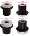Dodge Ram 1500 Steering Rack And Pinion Mount Bushing Set 4 Pack Direct Fit Replacement For 2002 To 2012 sizes shown