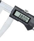 Digital Caliper Measuring Tool 0-800mm/31.5 Inch Range, ±0.06mmaccuracy with LCD showing 38.00 mm measurement.