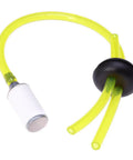 Two Pack Fuel Line 2 Hole Grommet Assembly for MC43 E43 Auger Replacement Parts Kit with Primer Bulbs and Fuel Filters