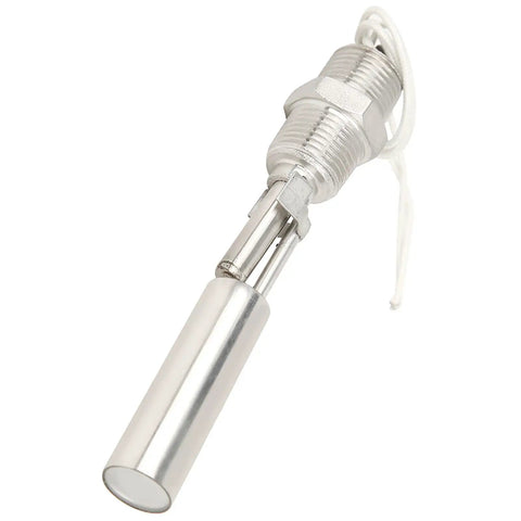 Beefy Liquid Level Sensor Stainless Steel Water Level Switch 110V 1/2 NPT Male Thread for Tank Pool Pond Garden Irrigation