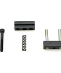 Hxszk Quick Clamp Work Stop Tool For Mill Vises 1/2 Inch Jaws Fractal Grip Steel components including screws and springs