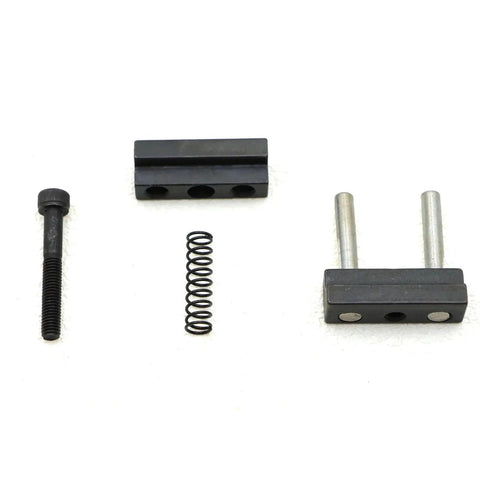 Hxszk Quick Clamp Work Stop Tool For Mill Vises 1/2 Inch Jaws Fractal Grip Steel components including screws and springs