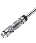 Top Picks Pocreation Compression Flush Trim Router Bit For Precise Woodwork Jobs with 1/4 Inch Shank And 1/2 Inch Cutting Diameter in close-up view.