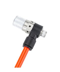 High Suction Vacuum Ejector With Negative Pressure Valve For Pneumatic Systems, Compact Tubular Design in close-up view