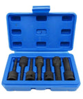 Essential 7-Piece Star Bit Socket Set With 3/8 Drive Includes T20 Through T60 For Tough Auto Repair Jobs And Home Mechanics Looking To Rock A Reliable Tools Kit, blue case