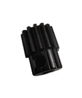 RC Repair Parts For Hyper Go 1/16 And 1/14 Scale Metal Gear 14T 3.175mm Replacement Upgrade For Smoother Shifts Durable Easy Install Direct Fit To Boost RC Car Performance black 14T metal gear close-up