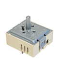 Heavy Duty Infinite Control Switch For Range Stove That Fits Whirlpool Models Perfectly Replaces 74011489 showing top view of switch.