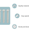 12 Pcs Rivets For Spade Handle Made From 304 Stainless Steel Half Round Head 50x6mm with features graphic