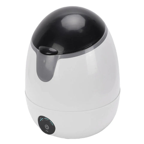 Mini Washing Machine With Turbo Dehydration Spin Slash Drying Time In A Flash, Portable Laundry Spinner in white and black design.