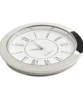 MINI Clock Insert Quartz Movement 55mm With Gold Or Silver Tone Bezel And Stainless Back, side view