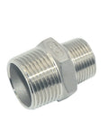 1 Inch To Three Quarter Inch Male Hex Nipple Threaded Reducer Connector Pipe Fitting Adapter Stainless Steel 304 NPT High Pressure