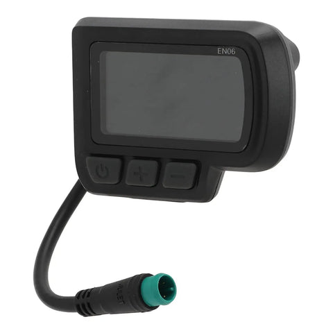EN06 LCD Bike Display With USB Interface For Electric Bikes Real Time Speed And Power Data Compatible With 24V 36V And 48V Systems