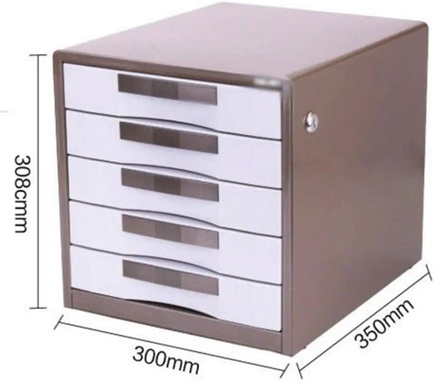Secure Gray File Cabinet With Lock For Home Office Boss Level Space Saving Desk Drawer Organizer For Letter Size Files And Data