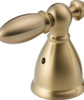 Victorian Style Tub Faucet Handle Kit Two Handle Set Champagne Bronze for Roman Tub Faucets Upgrade Your Bathroom