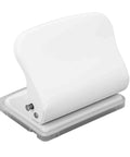 Manual 10 Hole Punch for Loose Leaf Paper A4 to A6 and B5 Sizes, 10 Sheets Capacity, Sturdy Metal Body with Flip Tray