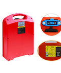 Heavy Duty 24V And 48V LiFePO4 Lithium Battery For Electric Pallet Jacks And Forklifts 15Ah To 40Ah red battery design and details
