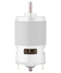 Front view of 775 Brushless DC Motor 12V 150W High Speed 13000 To 15000 RPM For Electric Power Tools with metal gear drive.