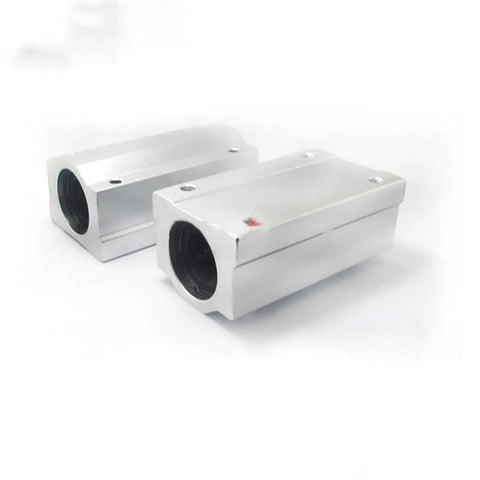 Two Pack Linear Motion Bearing Slides SCS8LUU-SCS20LUU For CNC Machines, 3D Printers, Pro Grade Precision Tools And Machinery, Aluminum Alloy Low Friction Rails With High Load Capacity, Long Life, Smooth Travel, aluminum housing