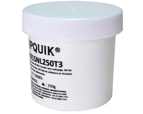 Pro Grade Solder Paste In Jar 250g T3 SAC305 No Clean Flux Lead Free RoHS SMT Sn96.5Ag3Cu0.5 25 To 45 Microns Jar