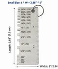 Stainless Steel Mini Portable Thickness Gauge For Metal Sheets And Wire Measures Copper And Brass And Other Nonferrous Metals With Easy Readout
