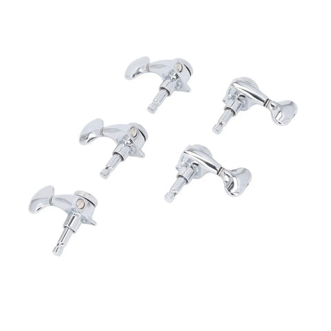 Top Notch Aramox Guitar Locking Tuners 3 Left 3 Right Set With 1:21 Gear Ratio For Smooth Precise Pitch Control Alloy Steel Pegs And Sealed Lubrication For Snappy Easy Installation On Electric Or Acoustic Guitars, chrome tuners set