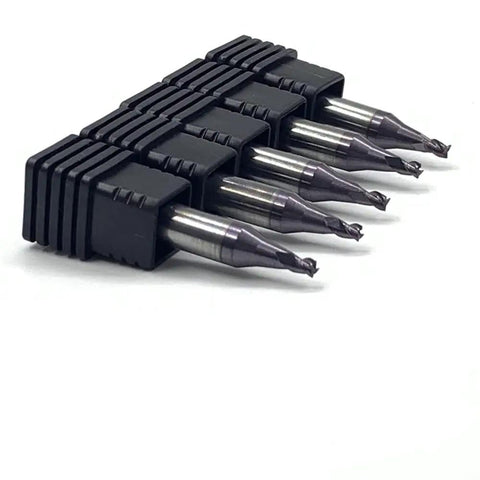 2.5mm End Milling Cutter Solid Carbide RIC05304B B3320 WC011A For Laser Key Machines Dope 5 Piece Set