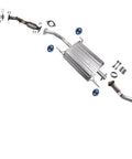 OE Style Muffler And Resonator Pipe Exhaust System Bolt-On Replacement Kit For NV200 City Express 2013 2020 2.0L Engine